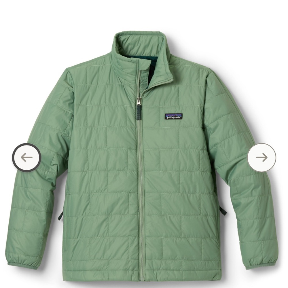 NWT Patagonia Kids Sage Green Puffer Jacket. XS (5/6)